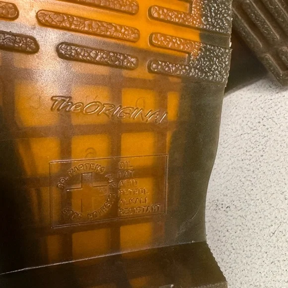 Dr. Martens 1461 Floral Jacquard Black Purple Mens Sz 7 or Women sz 9 NWOB - Picture 10 of 13